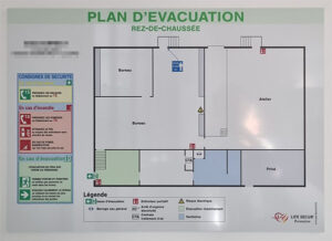 Life Secur’ Formation Création de plan d'évacuation